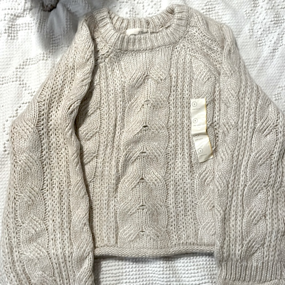 universal threads cream sweater